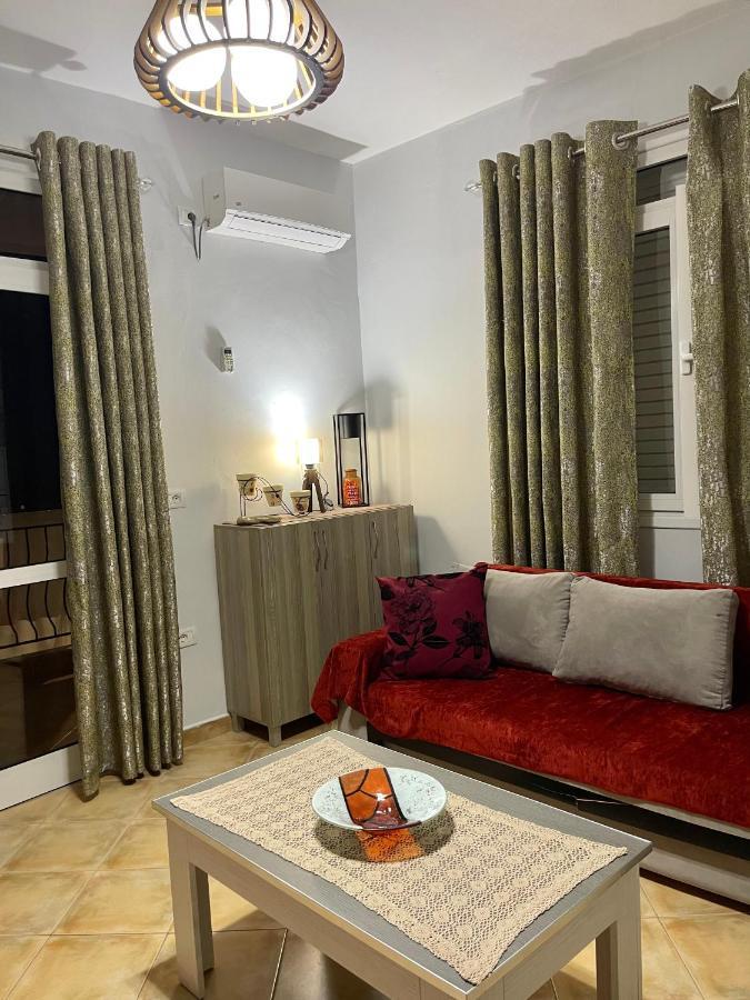 Melina Apartments Sarande Bagian luar foto